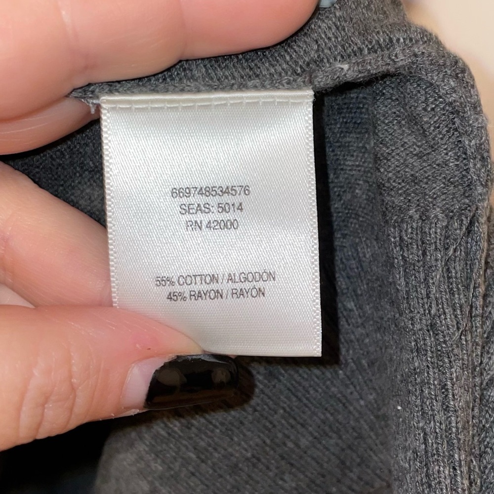 Jaclyn Smith French Bulldog Crew Neck Lightweight Sweater Size XL - Picture 5 of 6